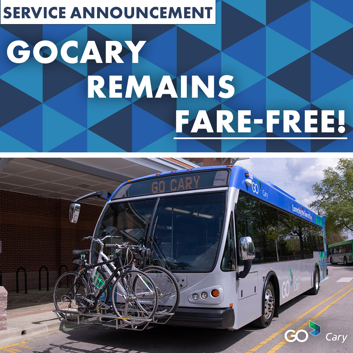 GoCary Remains Fare-Free