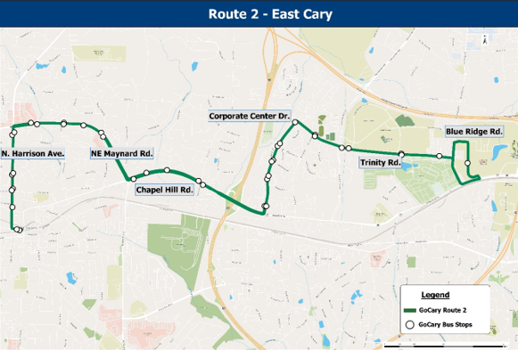 Route 2 East Cary